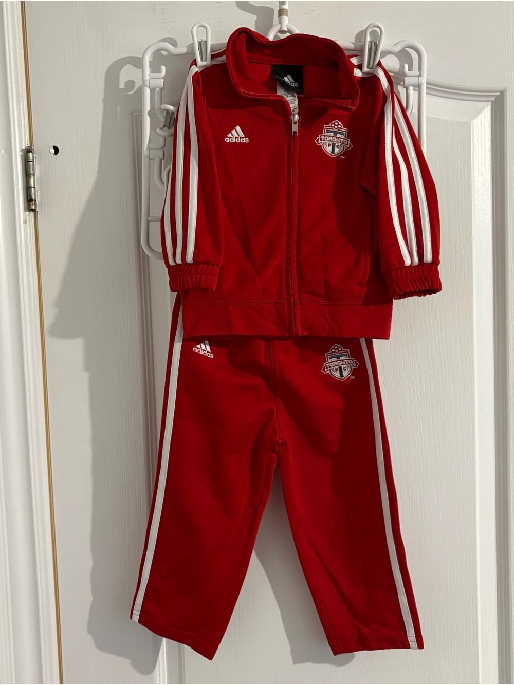 Adidas TFC logo Toddler Track Jacket and Pants Set